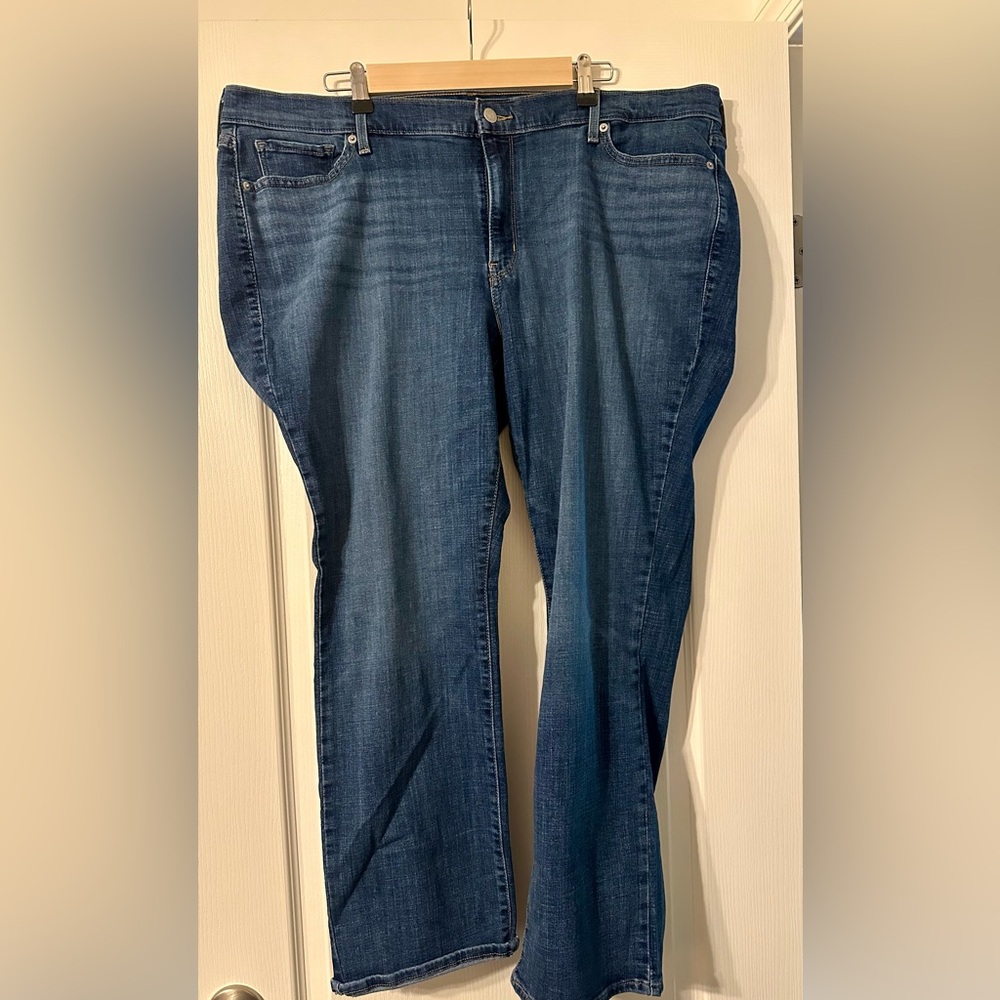 Levi's Classic Blue Straight Leg Denim